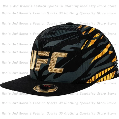2025 Новая шляпа для боксерского матча UFC, хит продаж, мужская и женская бейсболка для экстремальных видов спорта, регулируемая кепка с утконосом