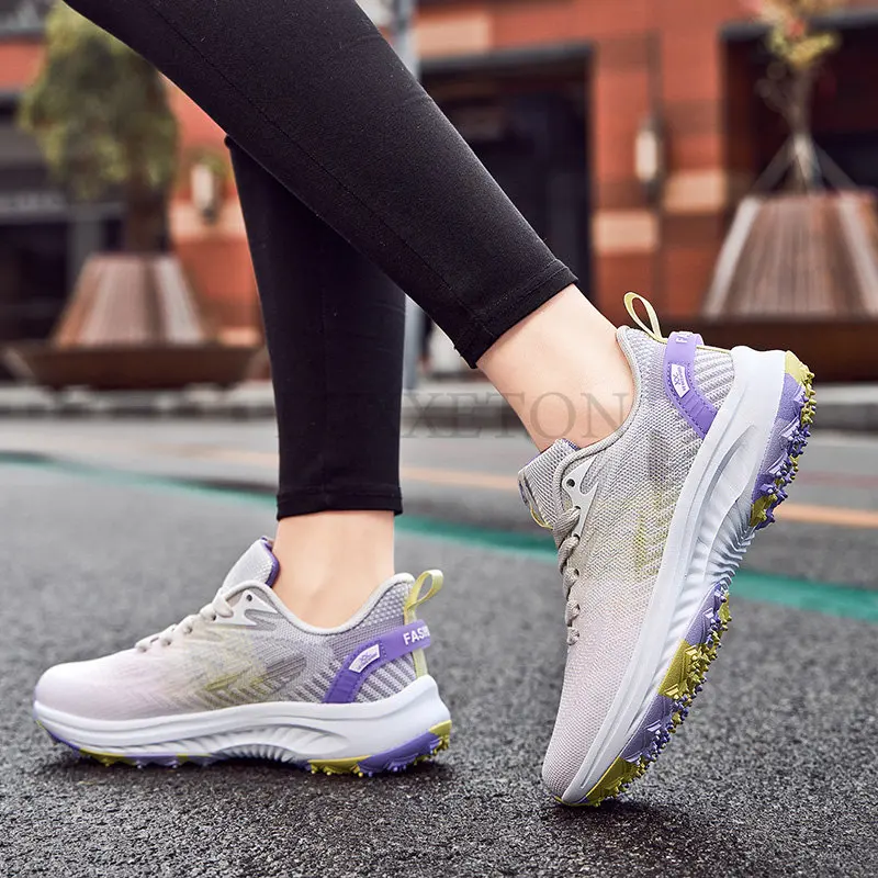 High Quality Women Sneakers Lightweight Breathable Casual Shoes Woman Flats Platform Women's Sport Shoes Sneakers Running Shoes