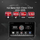 2 ГБ + 32 ГБ автомобильная система Carplay Android 11 Авто для Mercedes Benz GLK-Class X204 2012-2014 2015 стерео видеоплеер GPS FM BT без Dvd