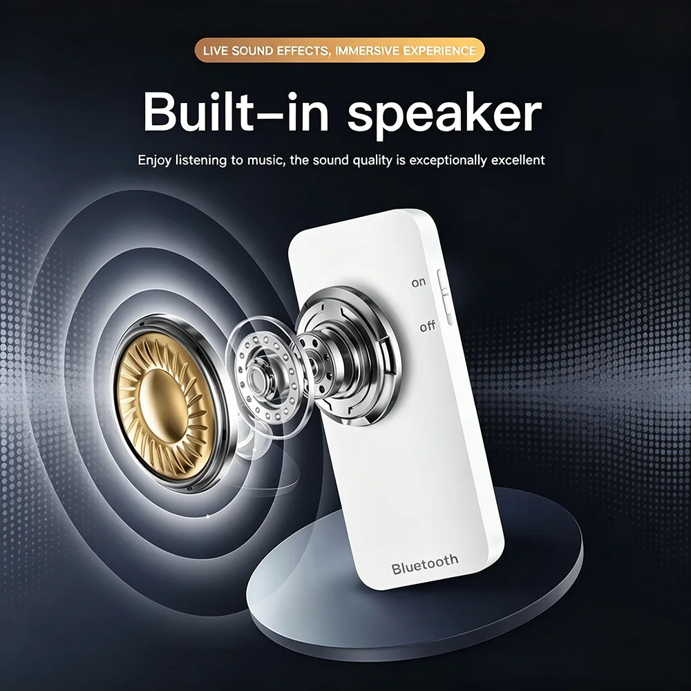 Фото MP3-плеер KEBIDUMEI с экраном, Bluetooth 5.3, портативный Hi-Fi музыкальный плеер для студентов, встроенный динамик, FM-радио, электронная книга №3