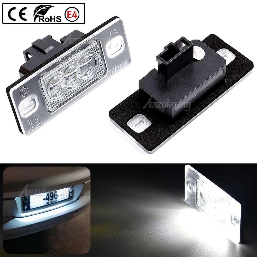 

Фонари для номерного знака модели VW Volkswagen Touareg (с экономичным запасным колесом) Tiguan VW Golf 5 5D Touring 12 В