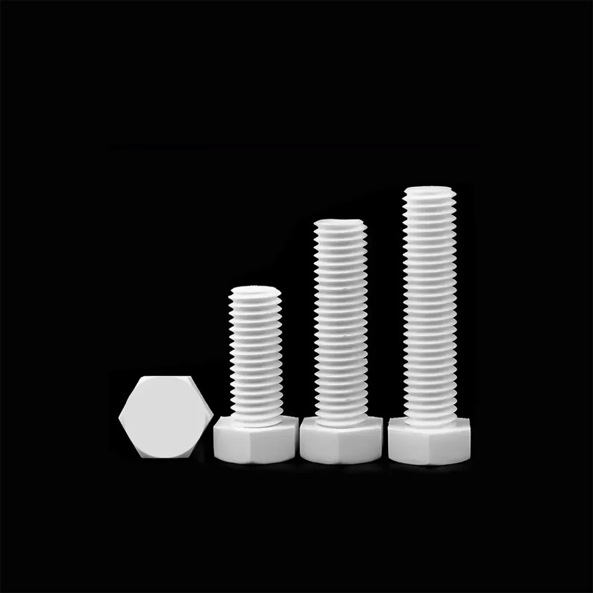 Полипропиленовый внешний шестигранный болт из полипропилена пластиковая
