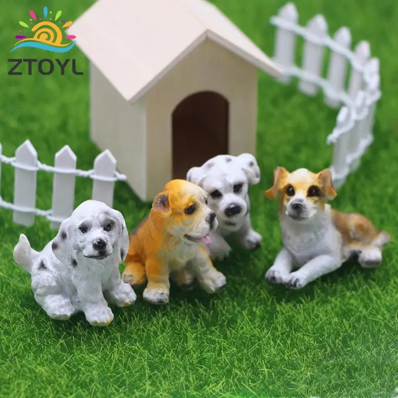 

1:12 Scale Simulation Cat and Dog Dollhouse Miniature Model Doll House Decoration Dolls Accessories