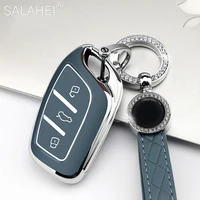 car soft tpu remote key case full cover shell holder for mg mg6 zs hs ehs ev roewe rx3 rx5 rx8 i5 i6 erx5 keychain accessories