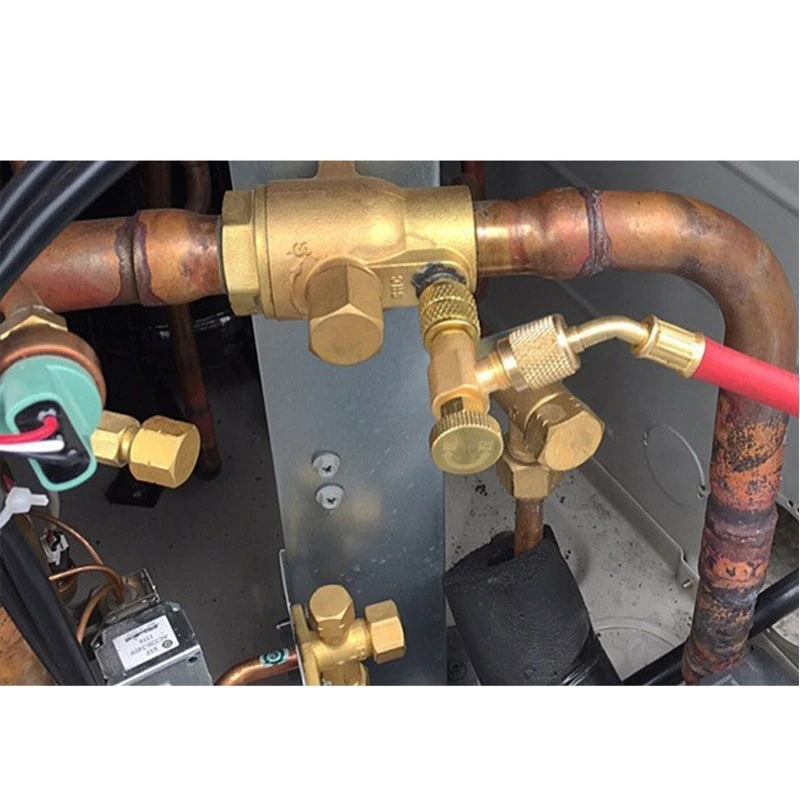 Штуцер холодильника R22/R410 переходник для жидкости аксессуары домашнего