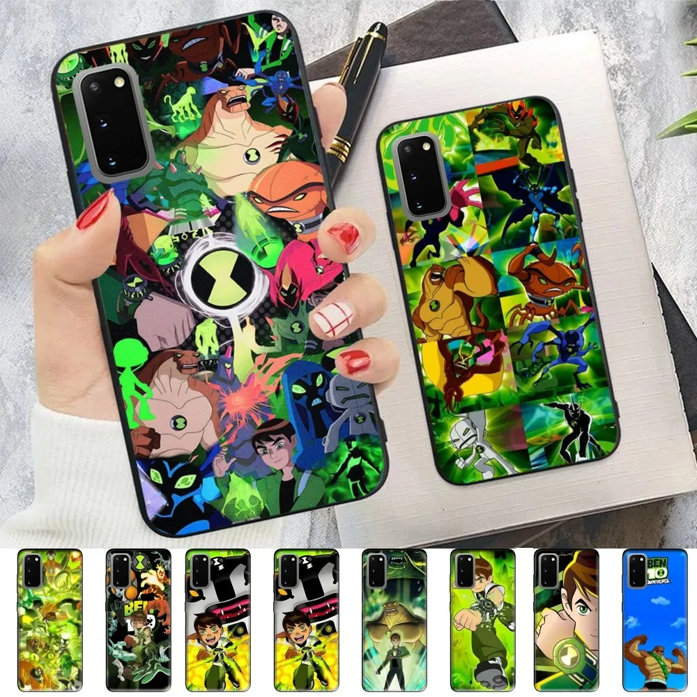 Классический чехол для телефона с мультяшным телевизором B-Ben-10 Samsung S 9 10 20 21 22 23 30 24