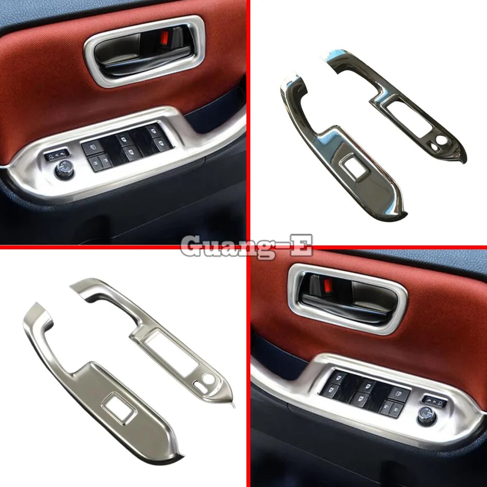 

Sticker Door Window Glass Panel Lift Switch Button Trim Frame For Toyota Noah Voxy 80 Series 2015 2016 2017 2018 2019 2020 2021