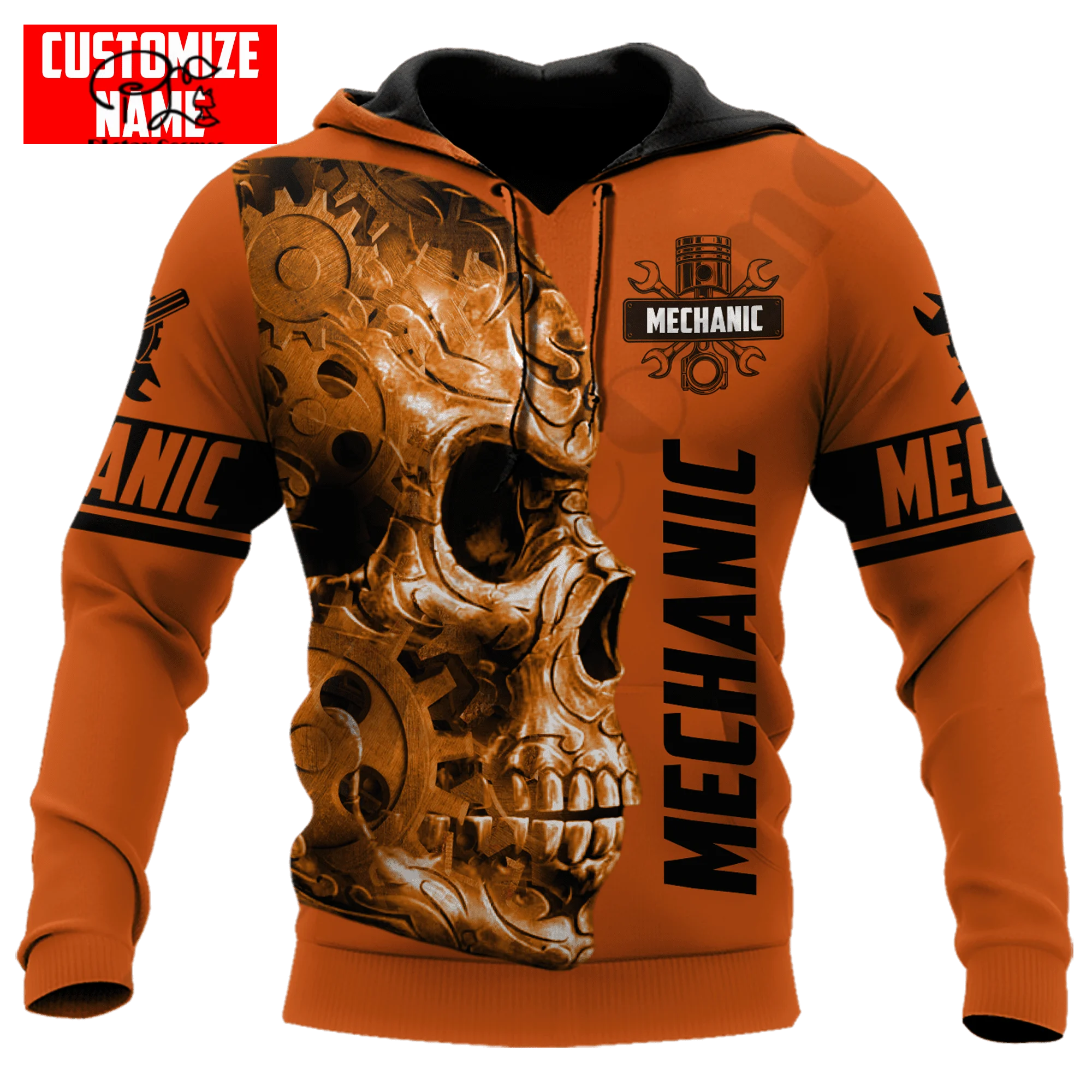 PLstar Cosmos 3 dпечатный новейший механический череп индивидуальное имя уникальное