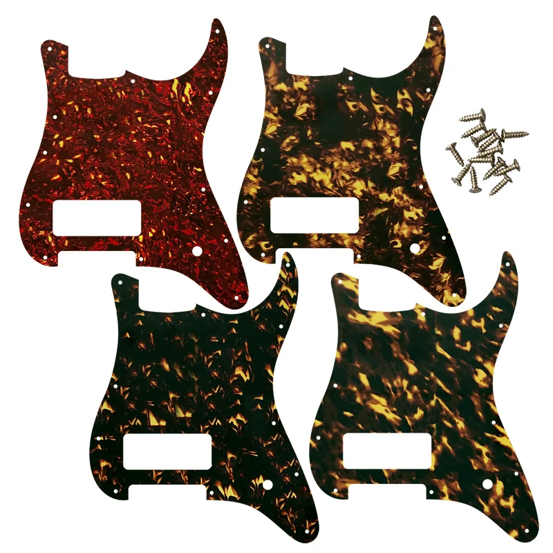 

5pcs Great Quality Guitar Parts P90 Strat Guitar PICKGUARD For US 11 Screw Holes Strat P90 H Humbuckers Many Colors