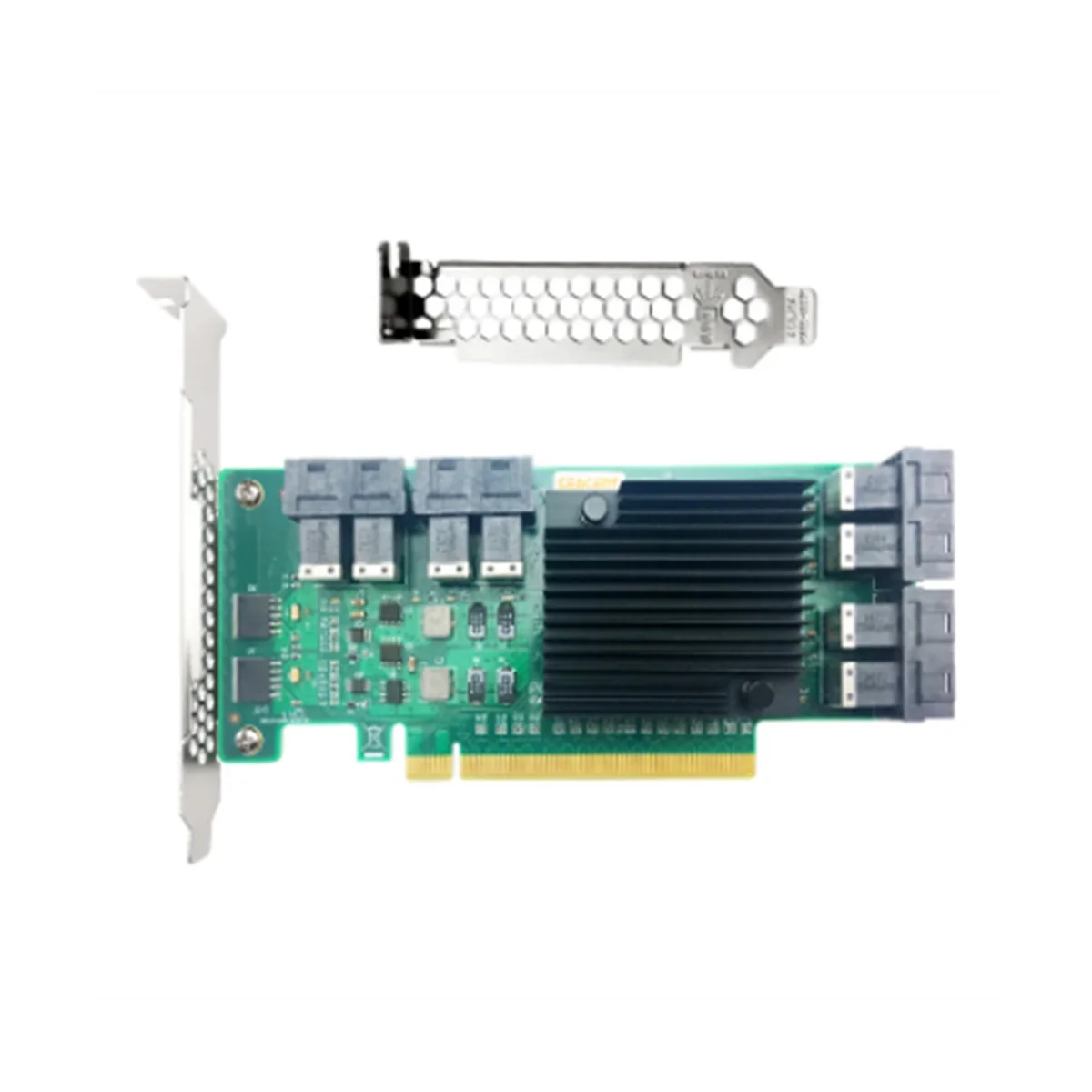 

ANU28PE16 NVMe SSD Riser SFF8643 to SFF8639, 8 Port 12Gbs,(Not with Cables,Not Support LSI 8643X2 to 8639X2 Cable)