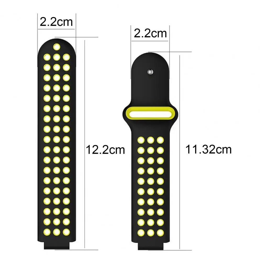 

Practical Universal Watch Band Replacement Watch Strap Bright Color Breathable