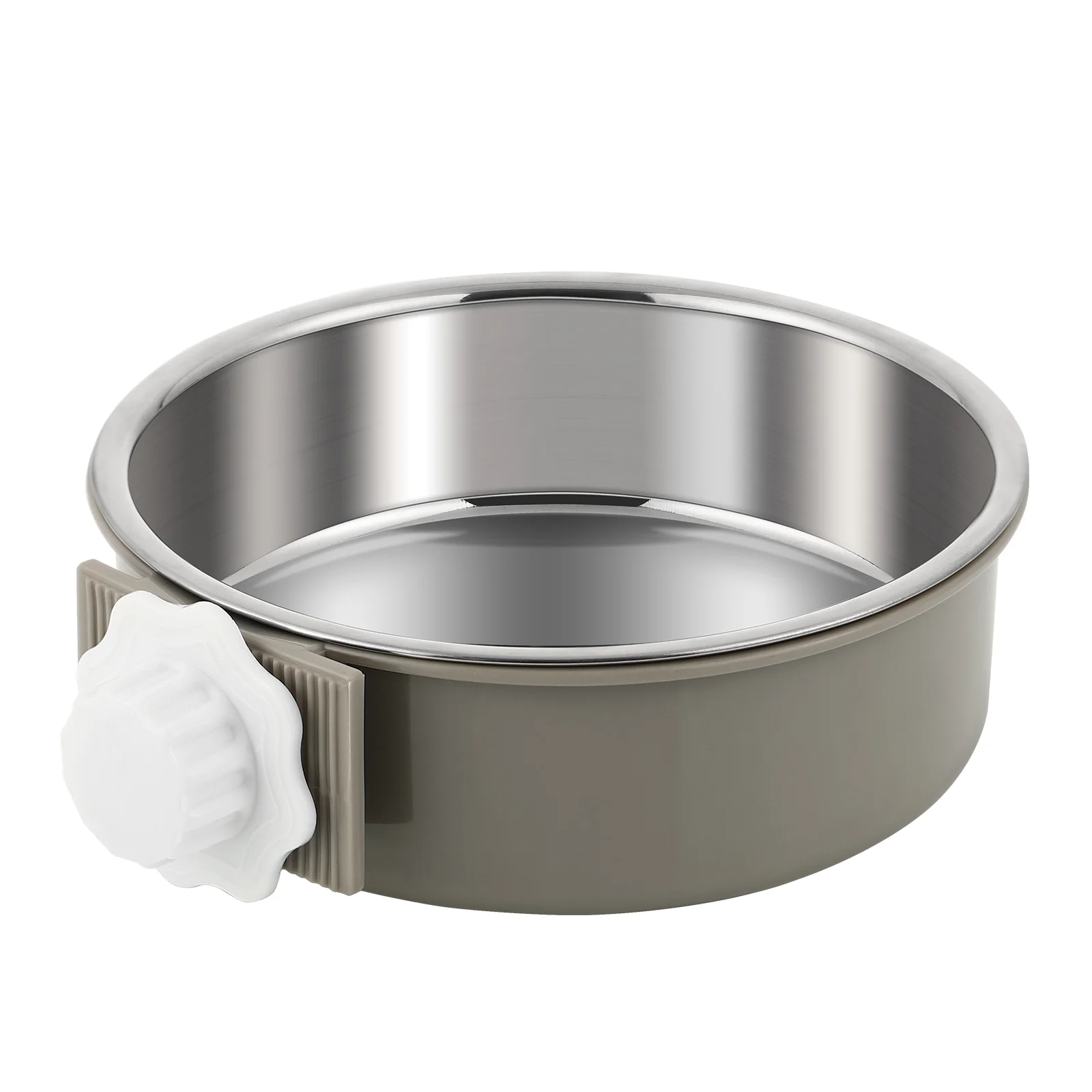 

Spill Proof Dog Bowl Hanging Bowl Dog Cat Feeding Bowl Stainless Steel Pets Food Bowl Household Crate Pets Feeder