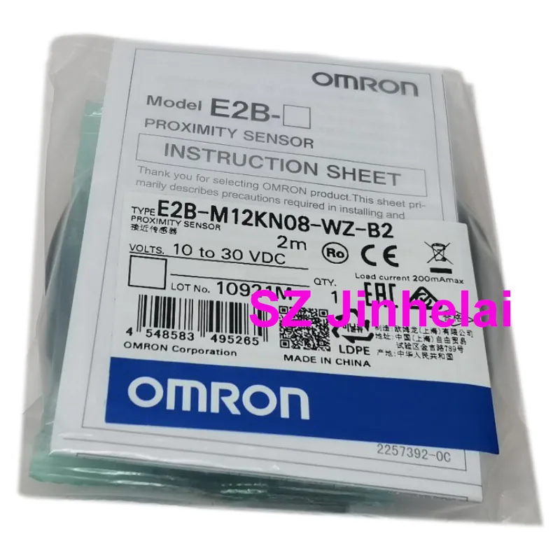 

Omron E2B-M12KN08-WZ-B1 E2B-M12KN08-WZ-B2 E2B-M12KN08-WZ-C1 E2B-M12KN08-WZ-C2 Authentic Original 2M Proximity Switches Sensors