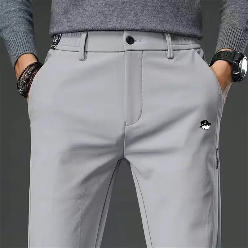 High Quality Spring Summer Men's Golf Pants Elasticity Quick Dry Thicken Men Golf Trousers Sweatpants Golf Wear for Man