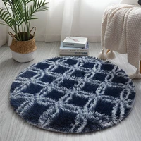 shaggy thick round rug carpets for living room mats soft home decor bedroom mat plush decoration salon thicker pile fluffy rugs
