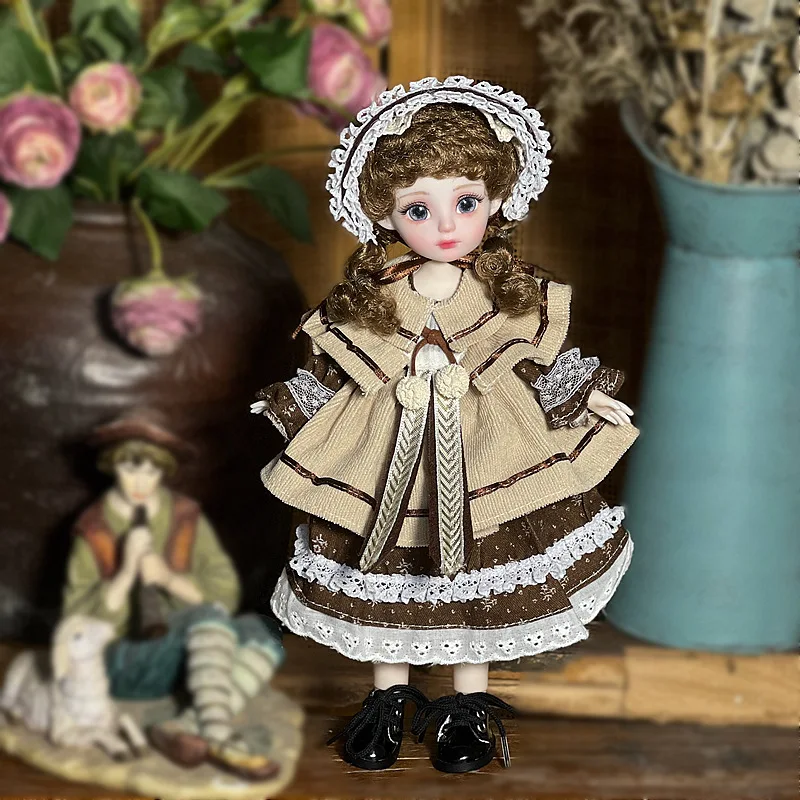 Фото 30 см кукла 1/6 Bjd кукла ручной работы куклы для макияжа с одеждой нарядная кукла BJD для девочек и дочек подарок на день рождения рождественские подарки №1