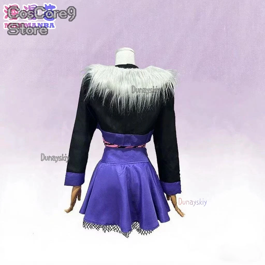 Monster Clawdeen Wolf Hig Косплей Костюм Ролевая игра Верхнее пальто Юбка Костюм Высококачественный термостойкий Хэллоуин Карнавал π로 의상 (art.: 3920d1ccfcbd6) - 3920d1ccfcbd6