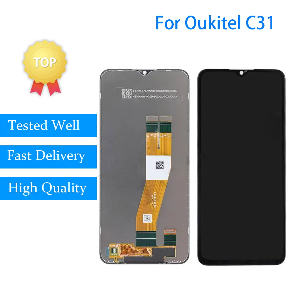

For Oukitel C31 Pro LCD Display Touch Screen Digitizer Assembly Replacement C31 LCD Display Pantalla Repair Part