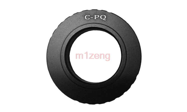 Переходное кольцо c-pq для C Mount 16 мм кино/пленочного видеонаблюдения Movie Lens to Pentax Q P/Q