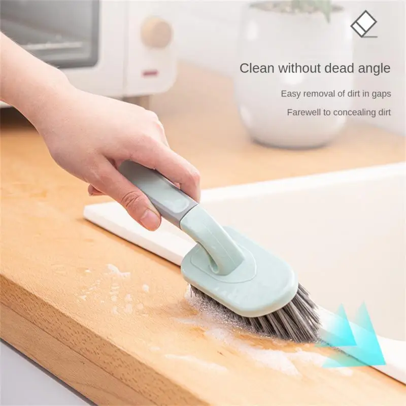 

Multifunctional Window Crevice Cleaning Soft Brush Bathroom Floor Seam Brushes Wall Sink Bathtub Tile Household Cleaning Tool