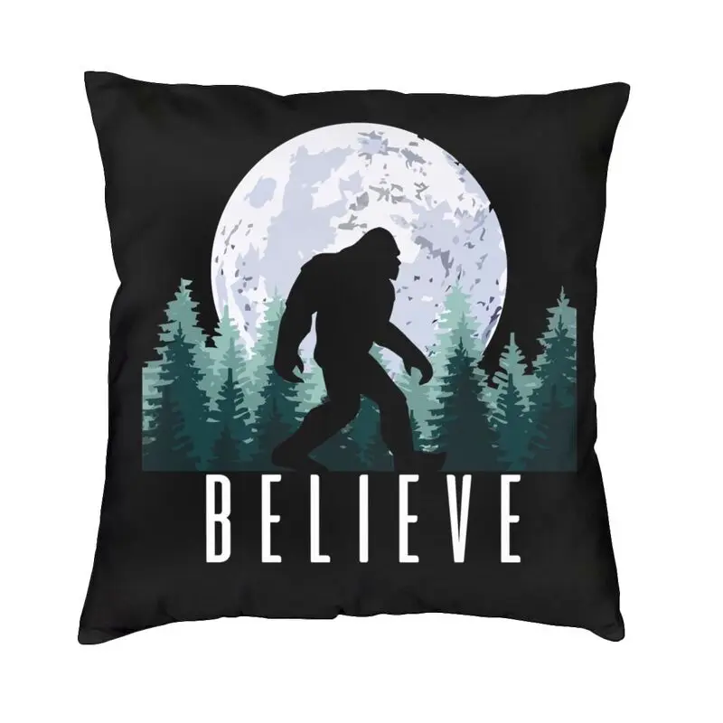 

Bigfoot Believe Nordic Pillow Cover Decoracion Salon Case Cute Cushion