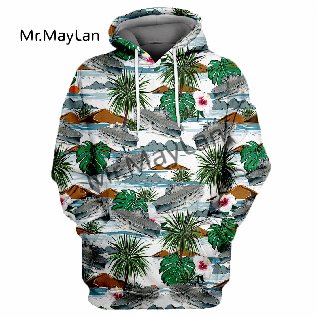 

Худи мужское с 3D-принтом «авиаперевозки и деревья», стильная уличная одежда, куртка унисекс, хип-хоп на молнии