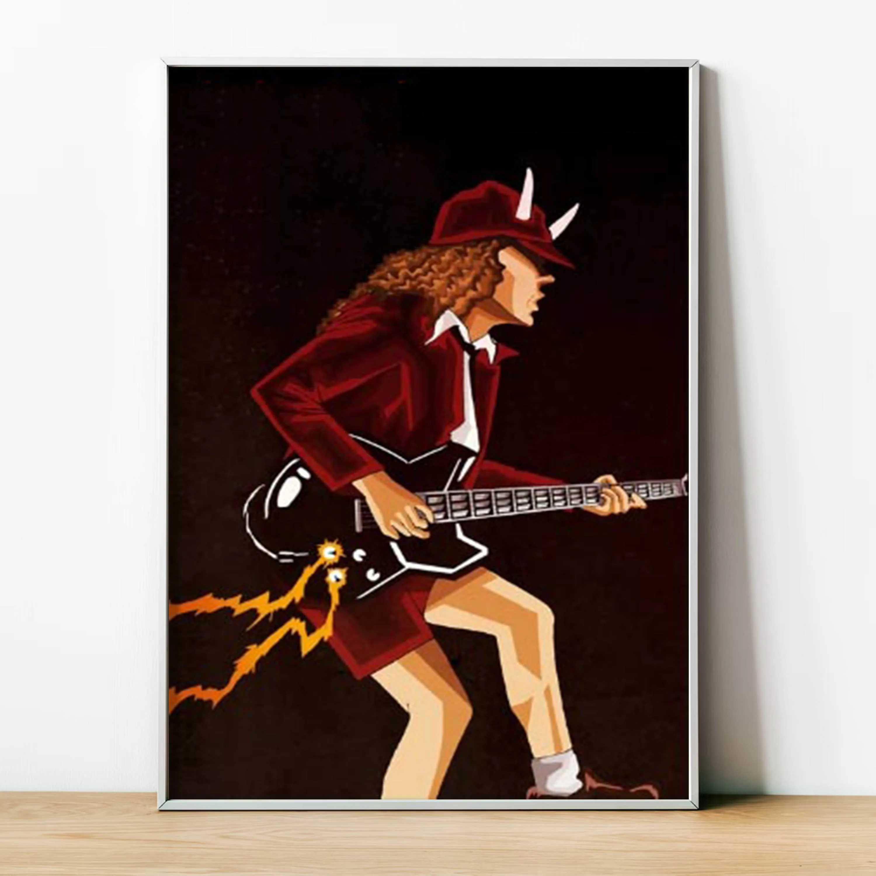 1 Шт. Постер С Музыкой В Стиле Хард-рок Холст Принтом Без Рамы Для Офисной Комнаты