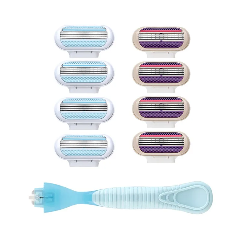 

Dropshiping HOT Men Razor Blades Shaving Cassettes Facial Care Men Shaving Blades Compatible High Quality Material