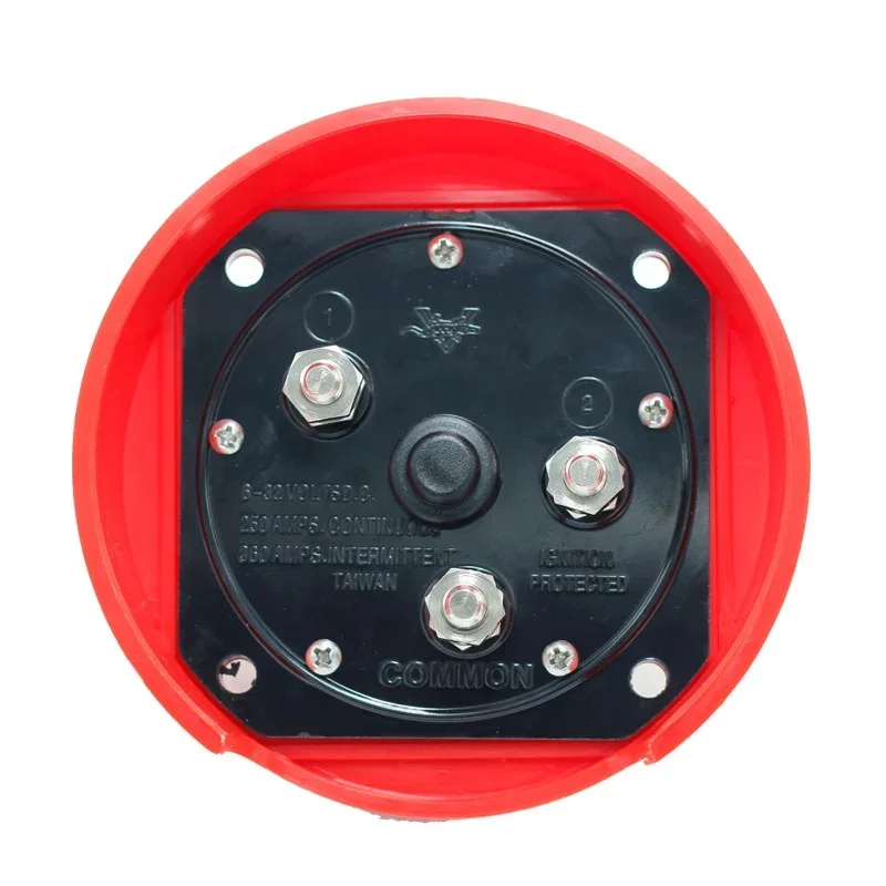 DC 32 В 2 Все 1 Выкл. 4-позиционный двойной переключатель аккумулятора с замком для