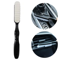 car detailing brush auto long handle micro nano dense cleaner vehicle wash tool interior leather panel roof cleaning accessories