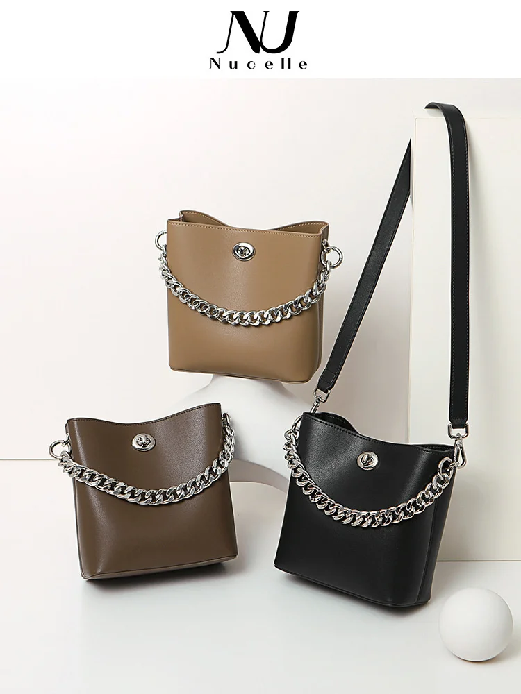 

Новинка 2023, брендовая оригинальная Роскошная Высококачественная сумка-ведро Newland, модная нишевая вместительная Диагональная Сумка на одно ...