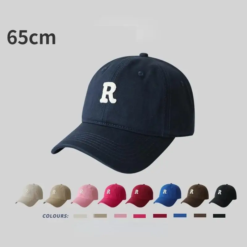 Large Size 60-65cm Baseball Caps For Men Women Big Head Soft Cotton Outdoor Sport Snap Back Cap Dad Hats Gorros Dropshipping