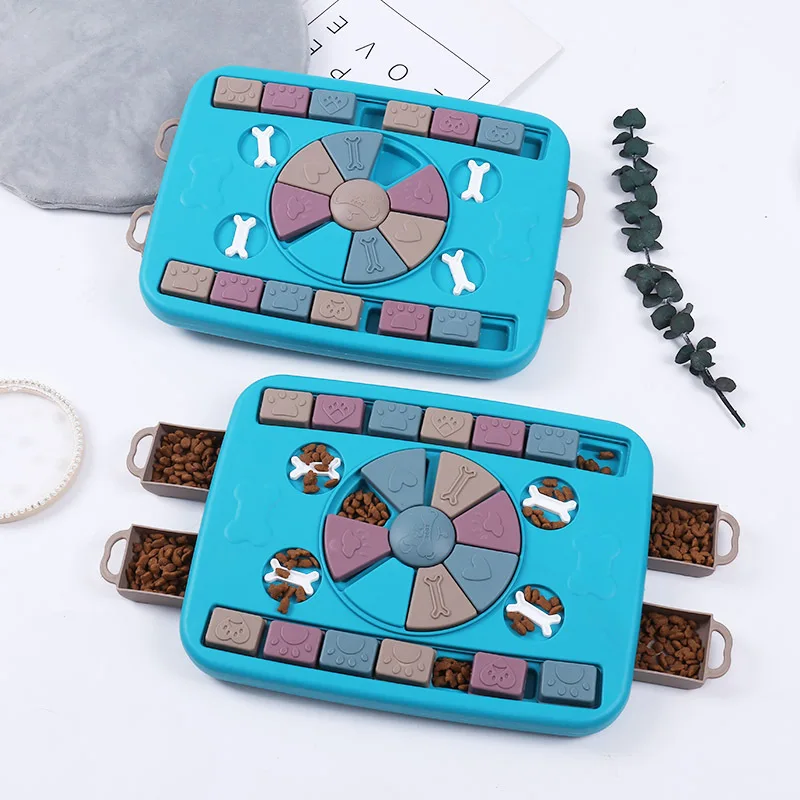 

Dog Puzzle Toys Pet Food Dispenser Interactive Increase High IQ Development Training Toy Educational Food Feeder Toys Dog Bowl