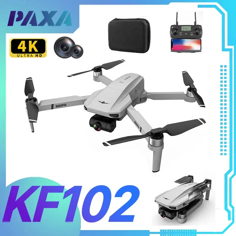 

PAXA KF102 Drone 6K Professional GPS 8K HD Camera Three-axis Gimbal With Brushless Moter Laser Obstacle Avoidance Quadcopter Toy