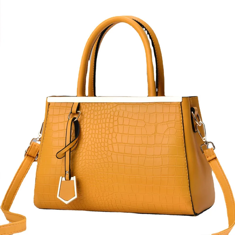 

CYY Women's Crocodile Pattern Handbag Large Capacity Tote Bag 2023 New Fashion Bag Crossbody Ladies Shoulder Bag