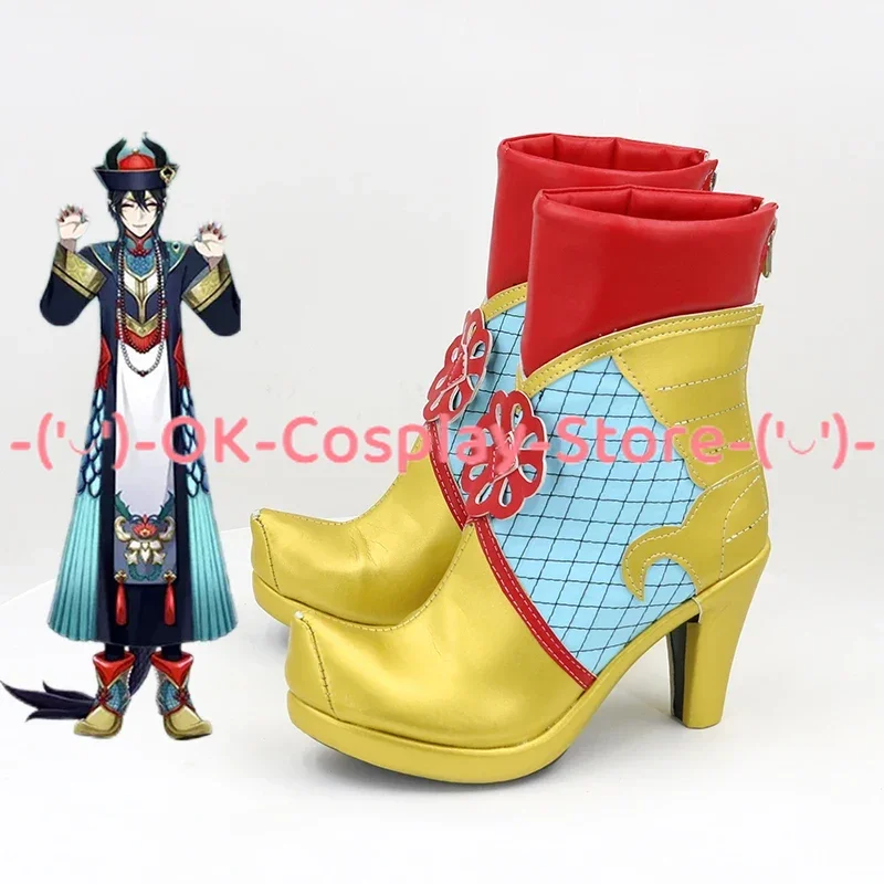 Обувь для косплея витая страна чудес серебристые туфли из искусственной кожи на