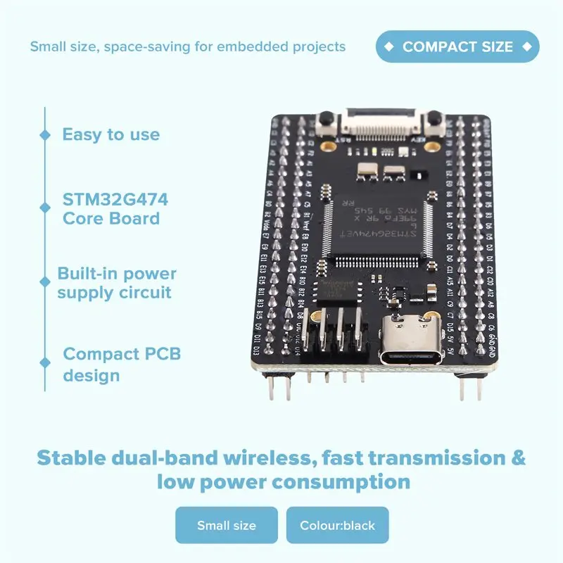 Плата разработки QWE-MKS DRG STM32G474VET6, основная плата STM32G474 (art.: 3920dca6a0e71) - 3920dca6a0e71