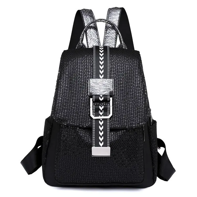 

Brand Women backpack big capacity Designer Oxford Fashion Sequin Female Shoulder Bag Travel Anti-theft Ladies backpack schoolbag