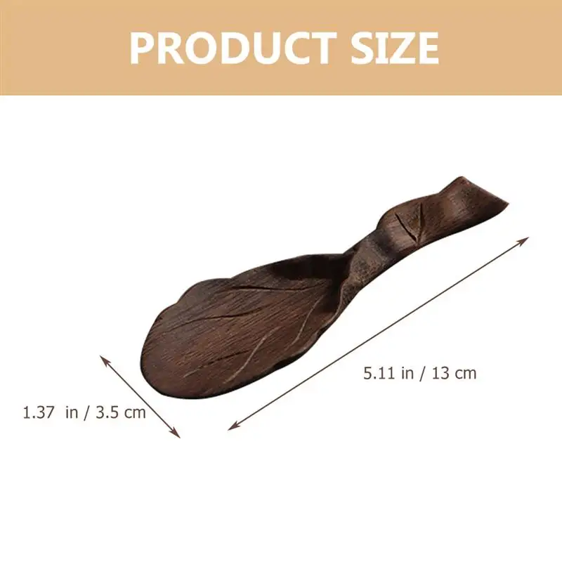 Практичная бамбуковая чайная ложка Бамбуковая ручной работы чайный набор