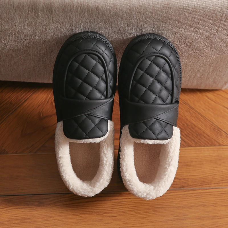 

Новинка 2022, Женская хлопковая обувь, плюшевая теплая мягкая подошва и мягкая поверхность, обувь Lefu, слипоны, повседневные Мокасины, зимняя н...
