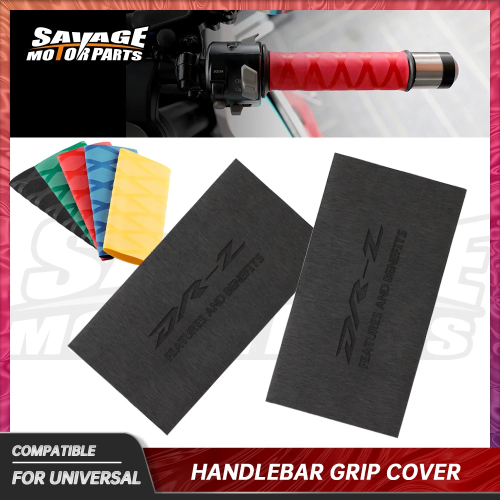 

Universal Handlebar Grip Cover Guards Slip-on Anti Vibration Soft Handle Covers Anti-slip Motorcycle For SUZUKI DRZ400 Dirt Bike
