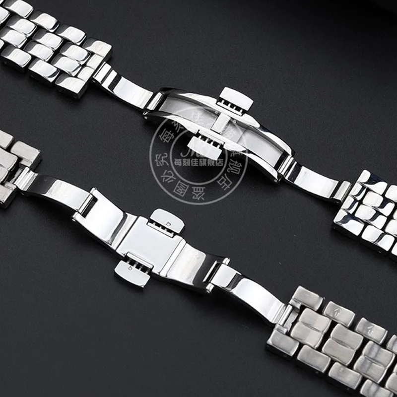 Ремешок для часов из нержавеющей стали с изогнутым шарниром 18 мм Chopard HAPPY DIAMONDS 274891