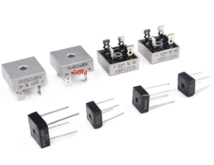 Мостовые выпрямители KBPC1010 KBPC3510 KBPC1510 KBPC2510 KBPC5010 KBPC610 KBPC606 KBCP608 10/1 шт. | Электронные