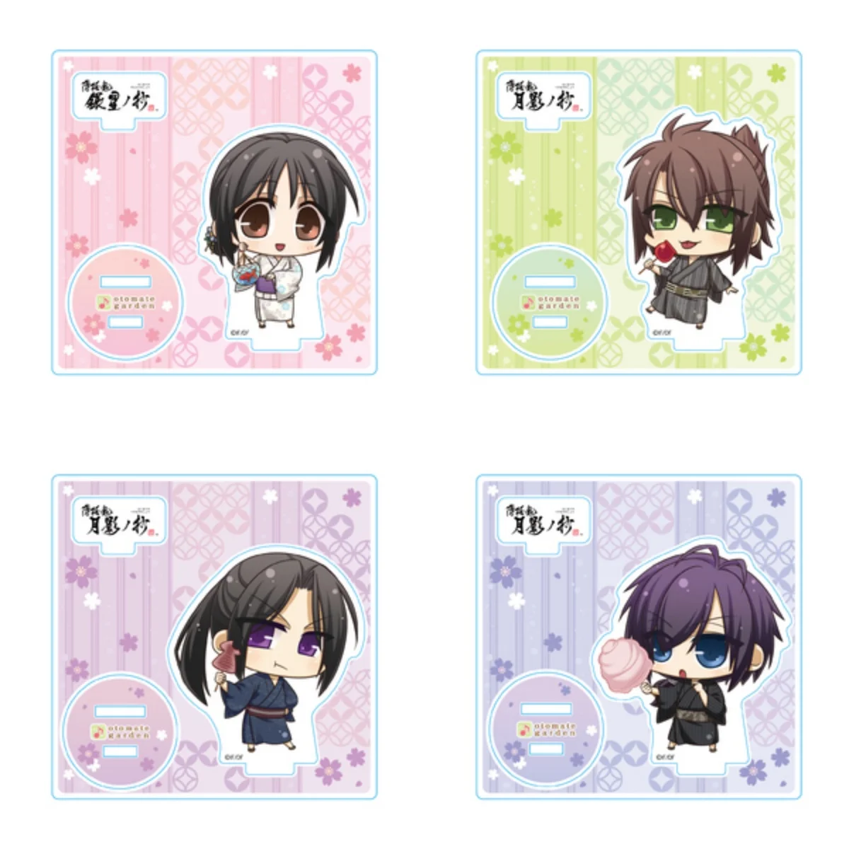 Новинка 2024 года аниме Hakuouki Shinkai Tsukikage no Shou 10 см акриловая подставка модель тарелка