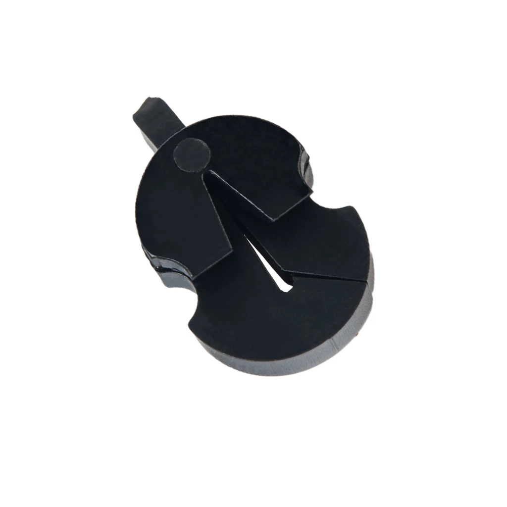NAOMI 10 Pcs Violin Mute Rubber Fiddle Silencer Practice Volume Control Black Parts | Спорт и развлечения