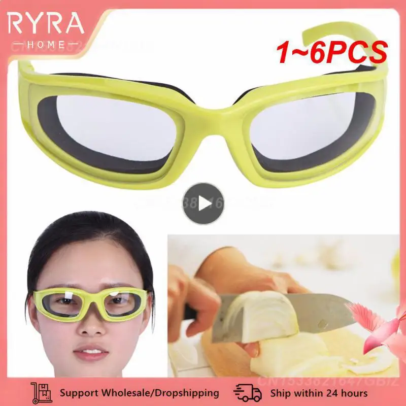 

1~6PCS Eye Glasses Kitchen Onion Goggles Kitchen Accessories Kitchen Gadget Tools PC Protector Cutting Chopping Eye