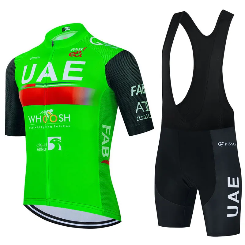 

Uae Cycling Clothing 2023 Men Summer Short Sleeve Cycling Jersey Set MTB Bike Uniform Maillot Ropa Ciclismo Hombre Bicycle Wear