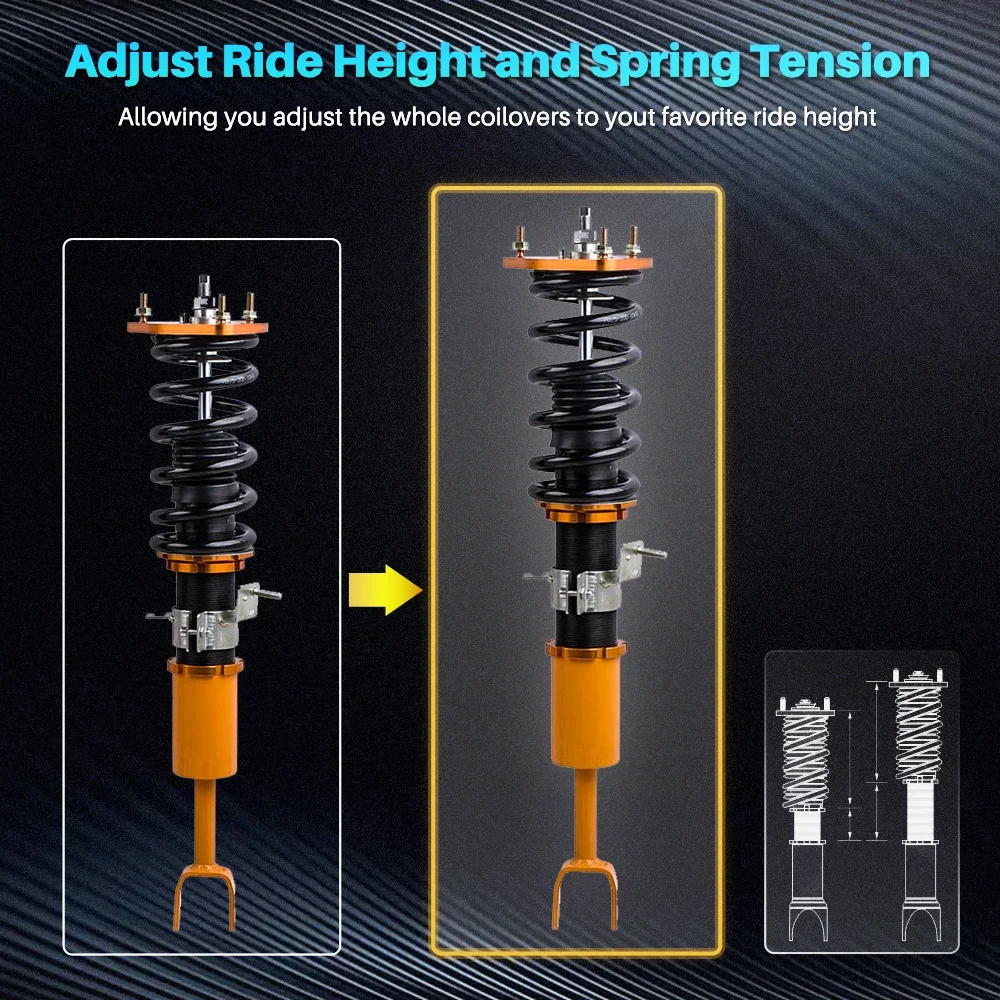 Чехлы для Nissan Fairlady Coupe Roadster 350Z Z33 GT-S Infiniti G35 02–08 амортизатор регулируемая высота