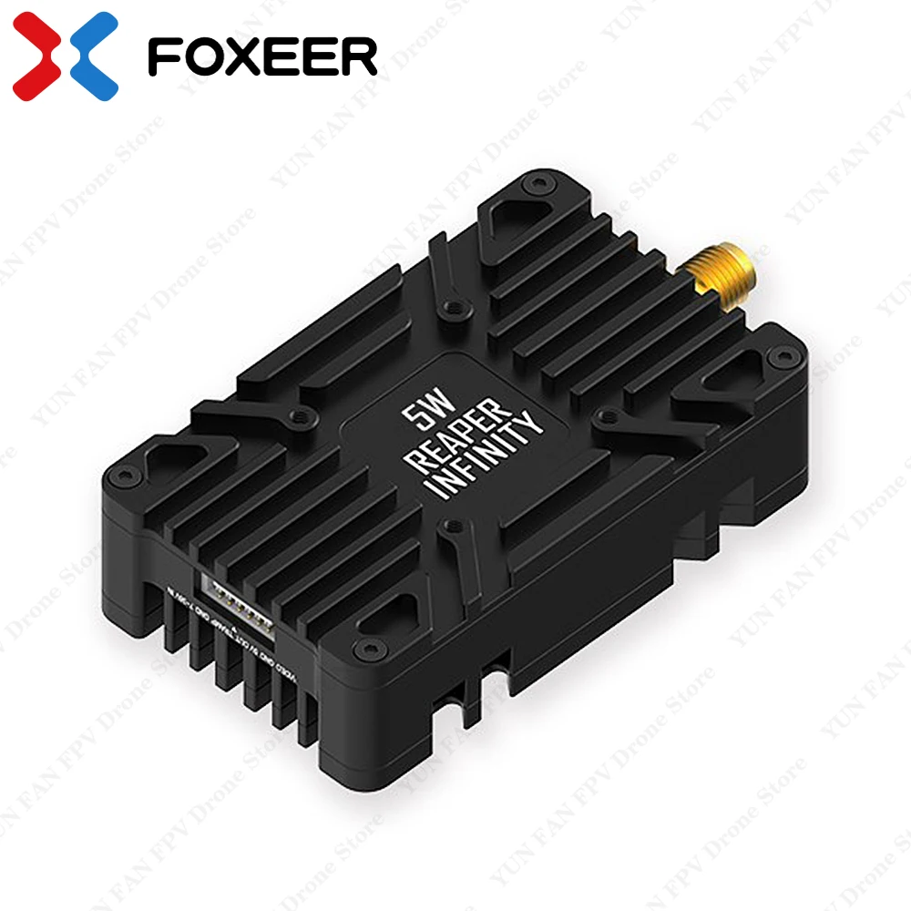 Переключаемый передатчик FOXEER 4 9G-6G Reaper Infinity V2 5 Вт 80CH VTX 2-8S Lipo 1 Вт/2 Вт/3 Вт/4 Вт/5 для