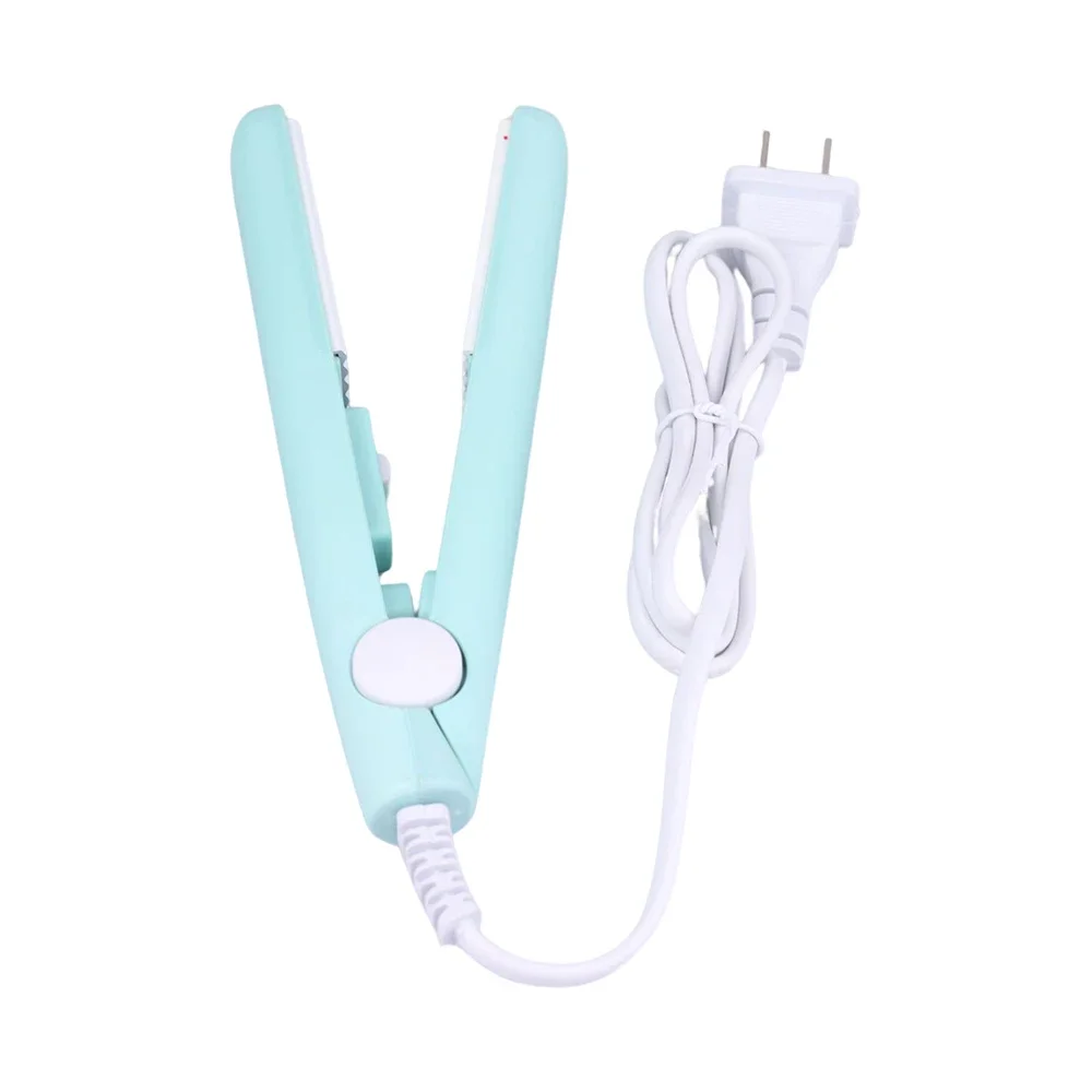 Мини-выпрямитель для волос 2 в 1 выпрямитель и щипцы завивки 100–240 В 20 Вт вилка